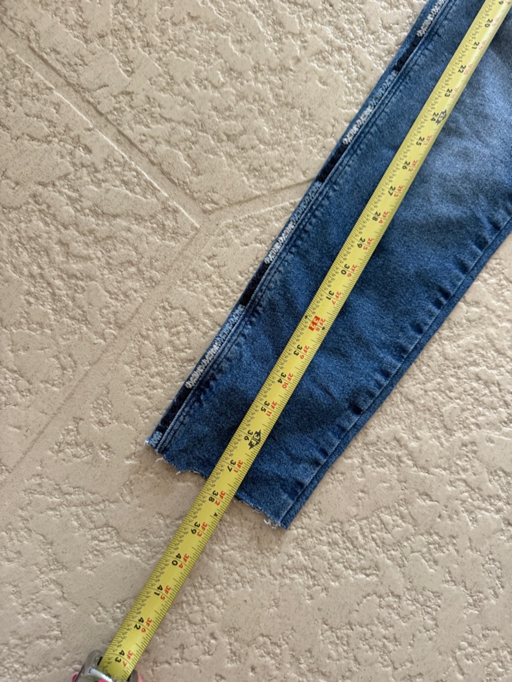 Mavi Adriana Mid-Rise Super Skinny Jeans in Faded Blue 30/32 - Picture 9 of 15